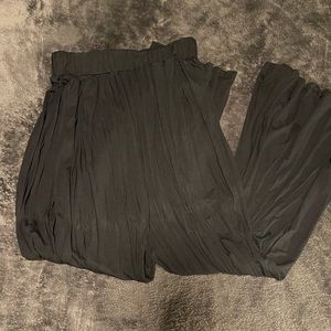 Free People Beach size small high waisted black pants
